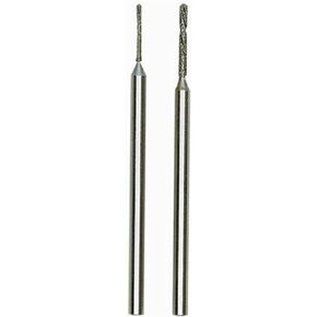 Proxxon 28255 Diamond twist drills 2 pcs., 1/32" + 3/64" (0,8 + 1,2 mm)