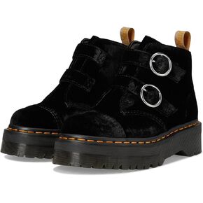 Dr. Martens Women's V Devon Velvet 2 Strap Boot Fashion