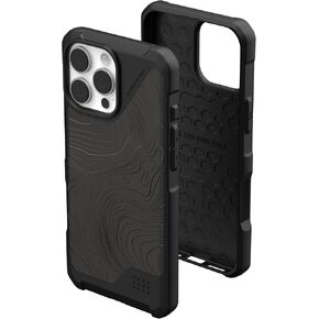 URBAN ARMOR GEAR UAG Designed for iPhone 16 Pro Max Case 6.9" Metropolis LT - Compatible with MagSafe Charging Rugged Shockproof Anti-Slip Military Grade Protective Cover, Kevlar Black