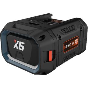 SENIX X6 60 Volt Max* 6 Ah Lithium-ion Battery 60 Volt Max* Cordless Lawn and Garden Tools, Fade-Free, Battery Indicator Lights (B60X6)