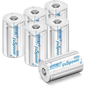 CR123A Batteries CR17345 3V 1500mAh Lithium Battery CR17335 DL123A CR123 Batteries for Intensity Flashlight and Security Device -2 Count