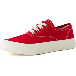 CUSHIONAIRE Women’s Freshman Canvas Lace-Up Sneaker with Memory Foam, Wide Widths Available | Casual Walking Shoes, Lightweight & Comfortable in Kuwait