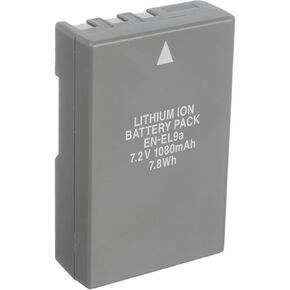 EN-EL9a Battery for Nikon D40, D40x, D60, D5000, D3000 Cameras, Rechargeable Li-Ion Battery Replacement EN-EL9 EN-EL9e for Nikon MH-23 Charger