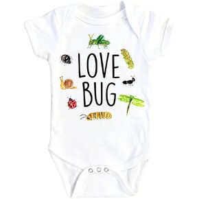 Love Bug Baby Boys Girls Clothes Infant Romper Bodysuit One-Piece