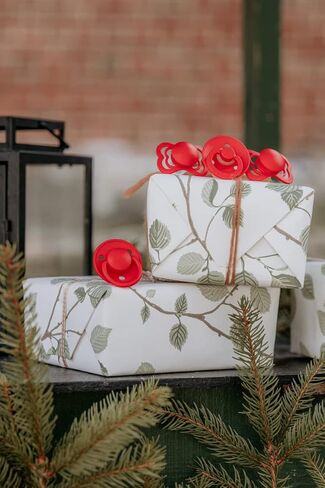 لهايات BIBS – تصميم الأزياء | مصاصة الحلمة التقويمية | مطاط طبيعي خالٍ من مادة BPA | صنع في الدنمارك | مجموعة من 2 لهاية حلوى التفاح/الضباب، من 6 إلى 18 شهرًا in Kuwait