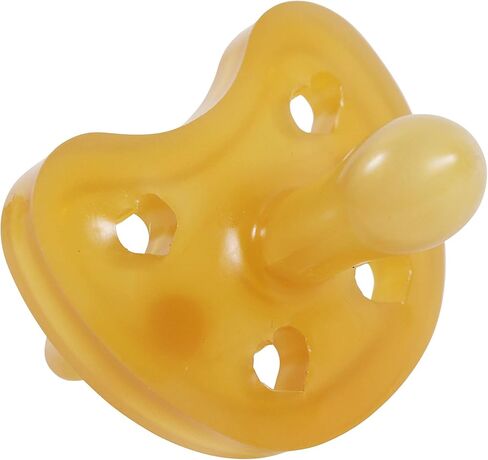 Sweetie Rubber Pacifier Heart Shape Rubber Natural Rubber with Symmetrical Nipple 1 Count (12-18 Large) in Kuwait
