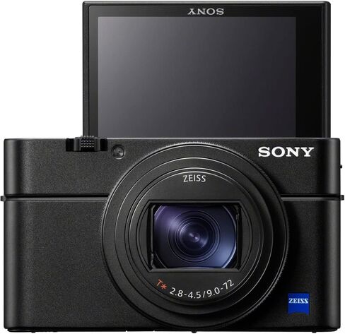 Sony Cyber-Shot DSC-RX100 VII Digital Camera DSC-RX100M7, 2 x 64GB Memory Card, Case, 3 x NP-BX1 Battery, Card Reader, LED Light, Corel Photo Software, HDMI Cable, Charger, and More in Saudi Arabia