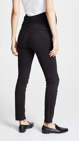 Madewell Maternity Over-The-Belly Skinny Jeans in Black Sea Black Sea 23 28.5 in Saudi Arabia