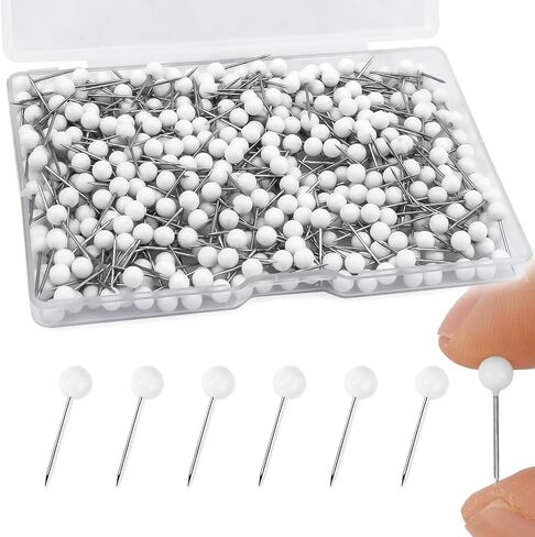 Push Pins,Push Pins for Bulletin Board,Map Pins,Push Pins for Cork Board,Cork Board Pins,Map Push Pins,Map Tacks,Red Push Pins,Decorative Push Pins,Push Pin Map,Push Pins for Wall,1/8 Inch,500 PCS in Kuwait