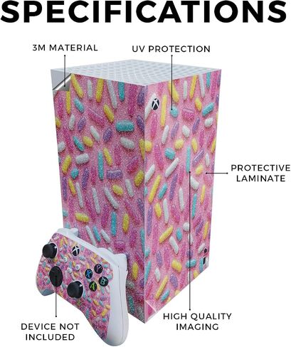 Carbon Fiber Gaming Skin Compatible with Microsoft Xbox Series X Digital Edition - Mystic Reaper - Premium 3M Vinyl Protective Wrap Decal Cover - Easy to Apply | Crafted in The USA by MightySkins in Saudi Arabia
