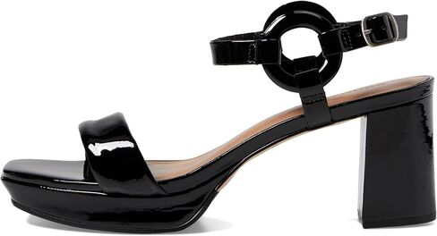 Bernardo Candace - كعب عالي للنساء - كعب عريض - نعل أوسط جلدي - نعل خارجي مطاطي - جزء علوي من الجلد أسود 8 M in Kuwait