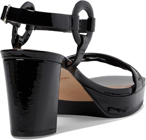 Bernardo Candace - كعب عالي للنساء - كعب عريض - نعل أوسط جلدي - نعل خارجي مطاطي - جزء علوي من الجلد أسود 8 M in Kuwait