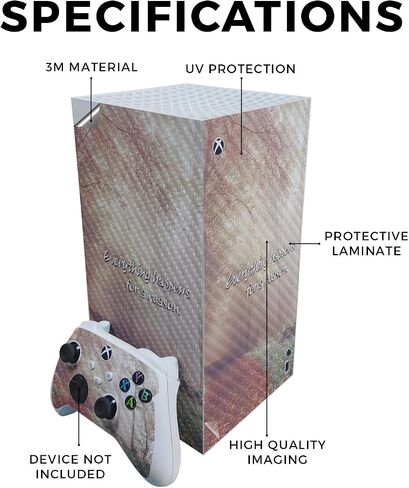 Carbon Fiber Gaming Skin Compatible with Microsoft Xbox Series X Digital Edition - Pixel Pattern - Premium 3M Vinyl Protective Wrap Decal Cover - Easy to Apply | Crafted in The USA by MightySkins in Saudi Arabia