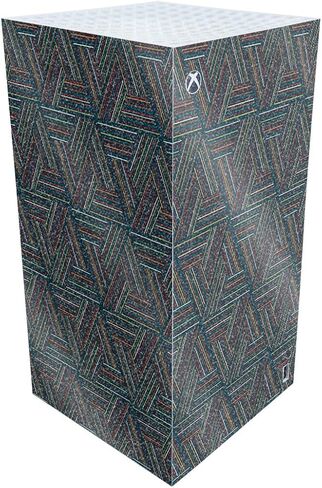 Carbon Fiber Gaming Skin Compatible with Microsoft Xbox Series X Digital Edition - Pixel Pattern - Premium 3M Vinyl Protective Wrap Decal Cover - Easy to Apply | Crafted in The USA by MightySkins in Saudi Arabia