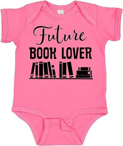 inktastic Book Lover Future Reader Childs Baby Bodysuit in Saudi Arabia