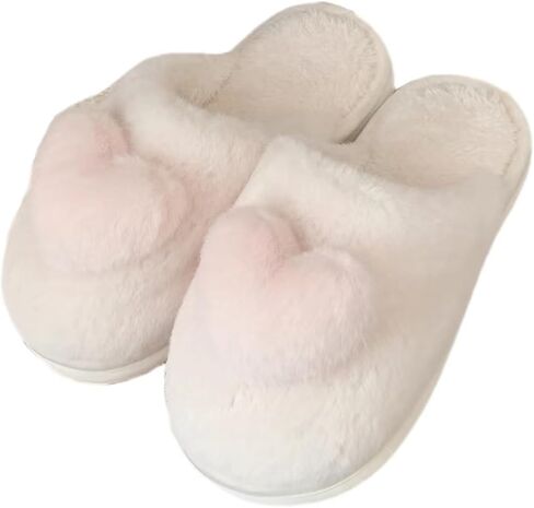 Coquette Aesthetic Coquette Slippers Cute Slippers Kawaii House Slippers Heart Slippers Fluffy Slippers in Saudi Arabia