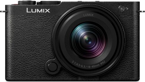 كاميرا باناسونيك LUMIX S9 بدون مرآة كاملة الإطار مع عدسة S 18-40 مم F4.5-6.3، جسم مدمج وخفيف الوزن، مثالية لوسائل التواصل الاجتماعي والسفر، DC-S9NK (متجدد) in Saudi Arabia