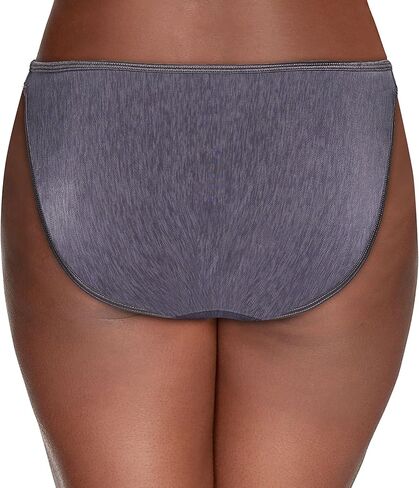 Vanity Fair Women's Illumination String Bikini Panties, Silky Stretch & Satin Trim, Holly Plaid Print in Saudi Arabia