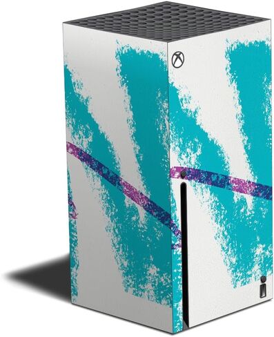 Carbon Fiber Gaming Skin Compatible with Xbox Series X - Thermal Topography - Premium 3M Vinyl Protective Wrap Decal Cover - Easy to Apply | Crafted in The USA by MightySkins in Saudi Arabia