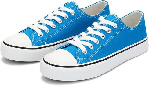 JUDIS Women’s Lace Up Canvas Shoes Low Top Fashion Sneakers Casual Tennis Walking Shoes in Saudi Arabia