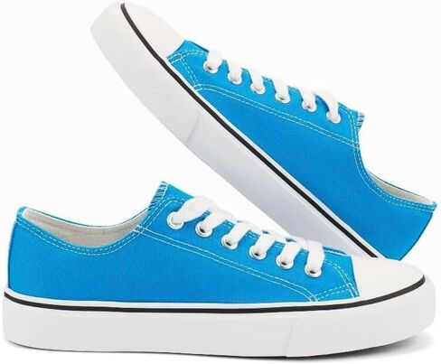 JUDIS Women’s Lace Up Canvas Shoes Low Top Fashion Sneakers Casual Tennis Walking Shoes in Saudi Arabia