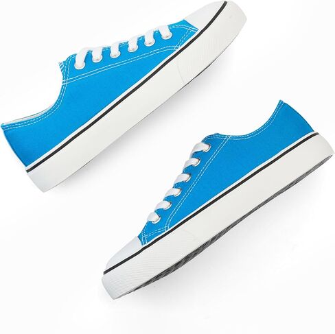 JUDIS Women’s Lace Up Canvas Shoes Low Top Fashion Sneakers Casual Tennis Walking Shoes in Saudi Arabia