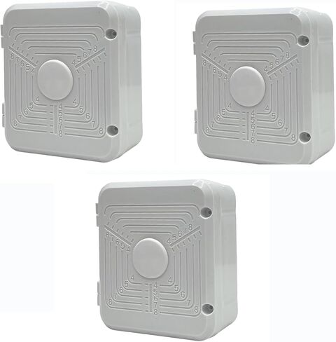 Plastic Junction Box,Rainproof Dustproof, Junction Box, Universal Electrical Enclosure, Outdoor and Indoor Usage Project Box Security Camera Bracket (115 * 115 * 50mm) in Saudi Arabia