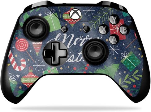 Glossy Glitter Gaming Skin Compatible with Microsoft Xbox One X Controller - Ramen Bowl - Premium 3M Vinyl Protective Wrap Decal Cover - Easy to Apply | Crafted in The USA by MightySkins in Saudi Arabia