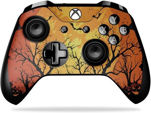 Glossy Glitter Gaming Skin Compatible with Microsoft Xbox One X Controller - Ramen Bowl - Premium 3M Vinyl Protective Wrap Decal Cover - Easy to Apply | Crafted in The USA by MightySkins in Saudi Arabia
