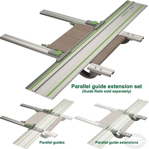 Festool 203160 Parallel Guide Set For Guide Rail System, Imperial in Saudi Arabia