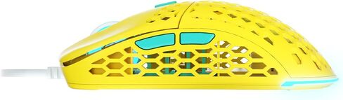 Clutch Chairz Ghost M1 - Belle Delphine Edition - Lightweight Sleeve Cord - Full RGB Gaming PC Mouse - Ultralight Ultra Weave Cable for Laptop PC Xbox PS4 Switch Gamer(50G) - PixArt 3360 Sensor in Saudi Arabia