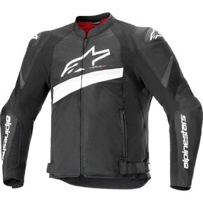 Alpinestars T-GP Plus R V4 Airflow Men's Street Motorcycle Jackets - Black/Black/Large