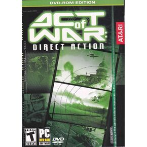 فيلم Act of War: Direct Action (DVD) – PC