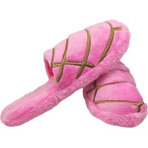Mexican Pan dulce concha slippers - Funny Concha pantuflas slippers - Concha slippers for women - Mexican slippers with concha design - Pan dulce slippers - Bread slippers for women - Concha pantuflas for women - Mexican bread slippers