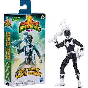 Power Rangers Mighty Morphin Black Ranger 15cm Figure