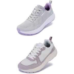 BRONAX Womens Wide Toe Box Shoes Purple Size 11w