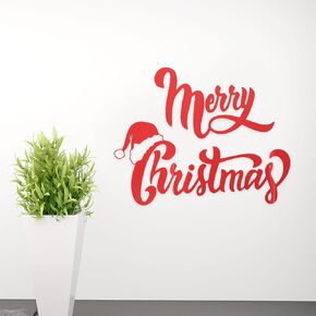 OSALADI Removable Stickers Christmas Stickers Christmas Decals Christmas Window Decal Christmas Window Wall Sticker Merry Christmas Wall Sticker Removable Christmas Wall Sticker Mural d152