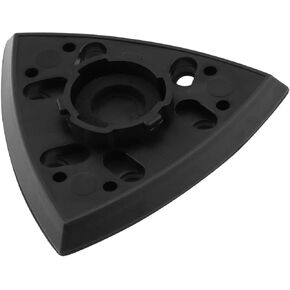 ECSiNG 1PC Triangular Sanding Board Compatible with Bosch PDA 180 PDA 180E PDA 240E GDA 280E OE 2608000174 2608000211 2608000232 90x90x90mm Sanding Plate Black