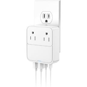 20W USB C Charger Block,USB Wall Charger Plug with 2 Outlet Ports,Multi USB C Charging Power Adapter for Home Travel Office School