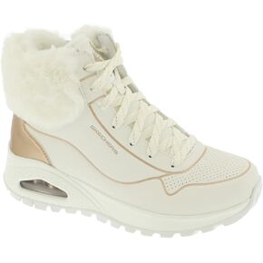 Skechers USA Uno Rugged167993 Womens Boot 85 BM US WhiteRose Gold