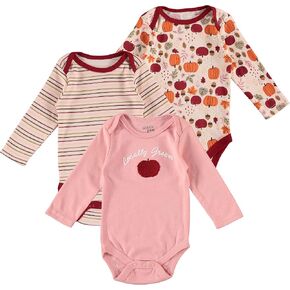 Chick Pea Newborn Essentials Baby Onesie Long Sleeve Girl & Boy