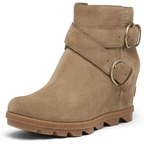 Sorel Women's Joan of Arctic Wedge II Buckle Boot - Light Rain - Waterproof