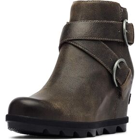 Sorel Women's Joan of Arctic Wedge II Buckle Boot - Light Rain - Waterproof in Kuwait