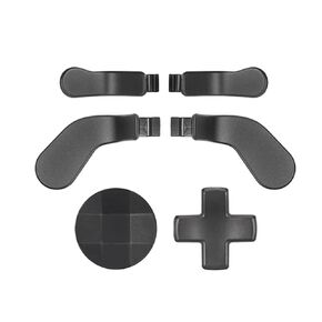 6 in 1 Elite Controller Paddles for Xbox Elite Series 2 Core Controller Metal Paddles for Xbox One Elite Series 2 Controller Paddles with 2 D-Pad for Xbox One Elite 1 Controllers (Black)