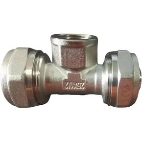 Hardware Accessories M8078 Tee pipe fitting Rapidair Maxline 3/4 "clamp, 1/2" internal thread NPT