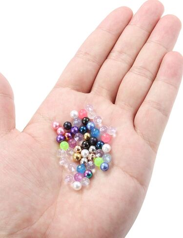 Jenxnjsjo 16/14g 5mm Replacement Piercing Balls Parts Surgical Stainless Steel for Belly Button Naval Nipple Tongue Ring Industrial Barbell Earrings Bridge Cheek Body Jewelry Women Mens in Saudi Arabia
