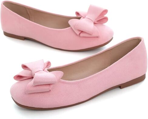 Hee grand Square Toe Ballet Flats for Women Rhinestones Chains Black Suede Dress Shoes Comfort Slip-On Loafers in Saudi Arabia