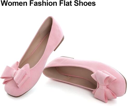 Hee grand Square Toe Ballet Flats for Women Rhinestones Chains Black Suede Dress Shoes Comfort Slip-On Loafers in Saudi Arabia