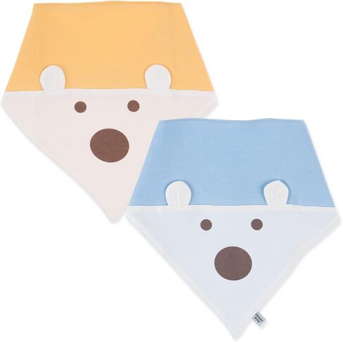 OrgaincBoom 100% Certified Organic Cotton Baby Scarf Set with Snaps in Saudi Arabia