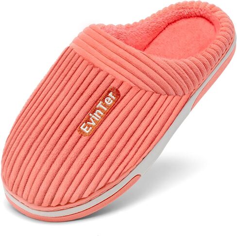 Women's Slippers Fuzzy House Slippers,Warm Memory Foam Slipper，Fluffy Outdoor Slippers with Anti-Skid Sole， Gifts for Women Mom Ladies in Saudi Arabia